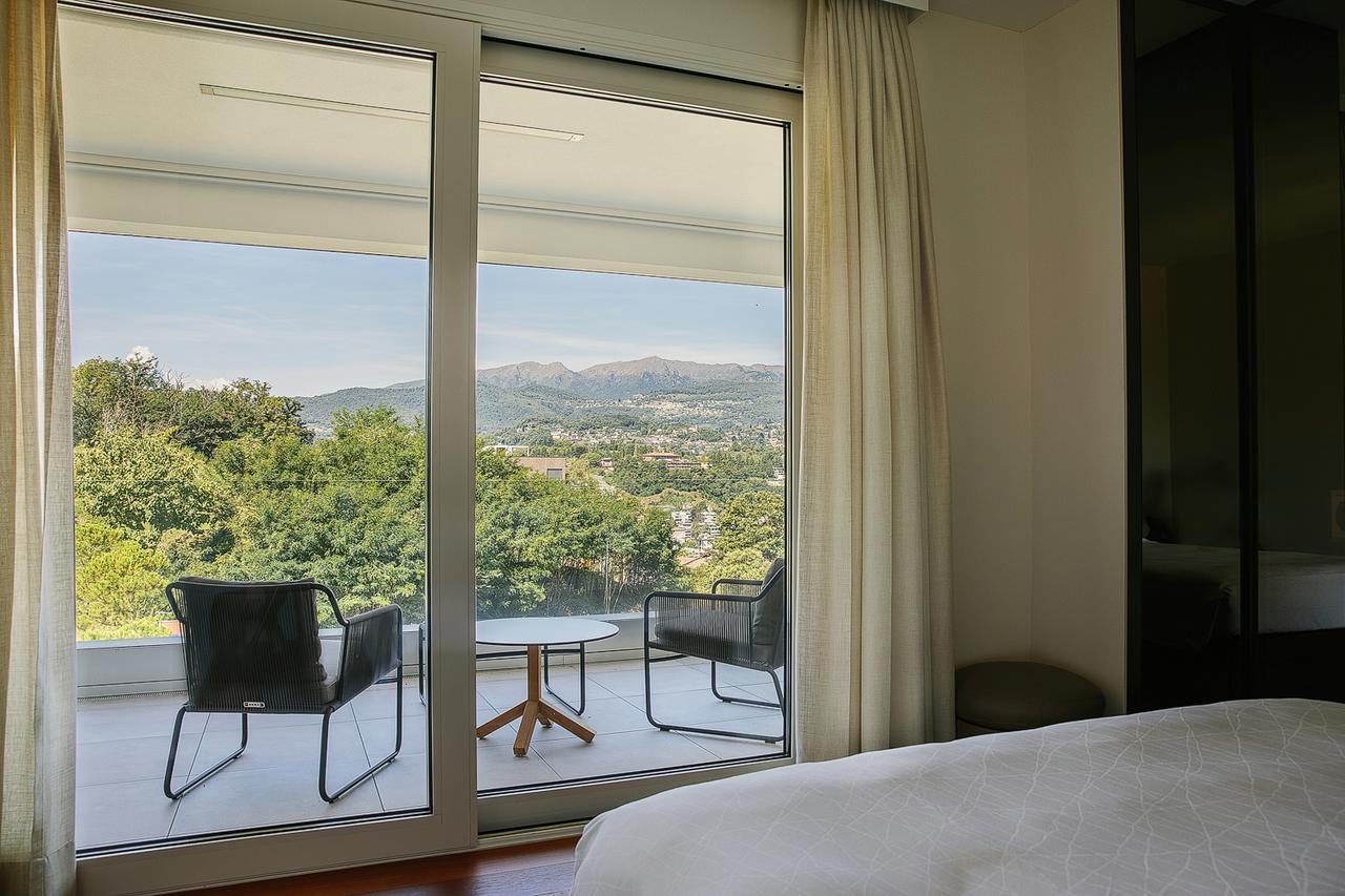 Hotel The View Lugano Paradiso Exterior foto