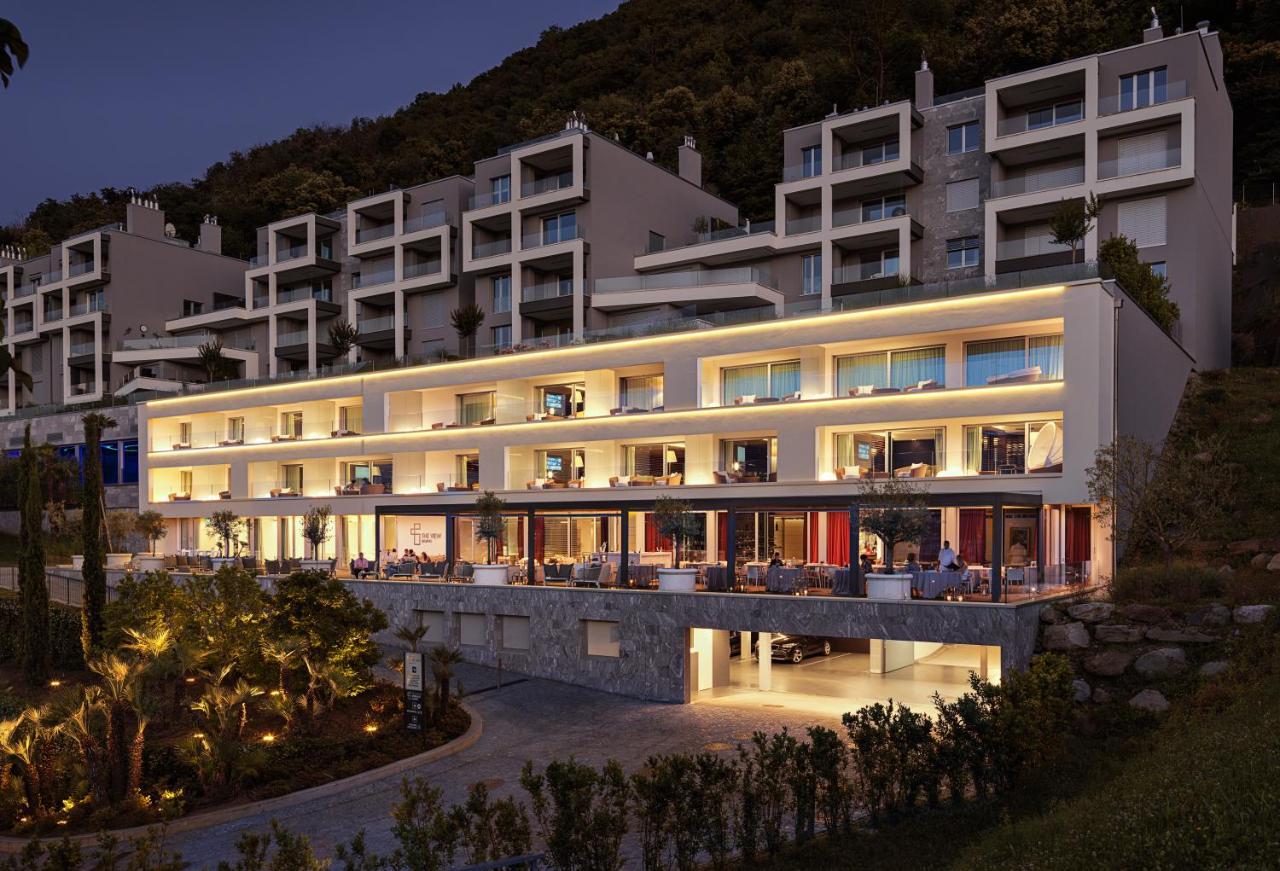 Hotel The View Lugano Paradiso Exterior foto