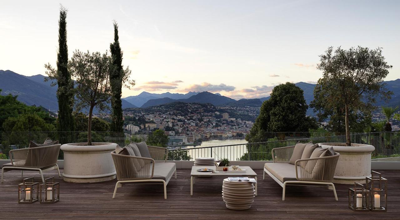 Hotel The View Lugano Paradiso Exterior foto