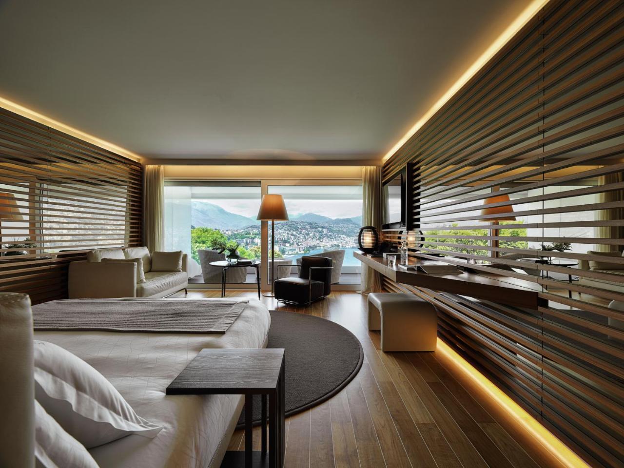 Hotel The View Lugano Paradiso Exterior foto