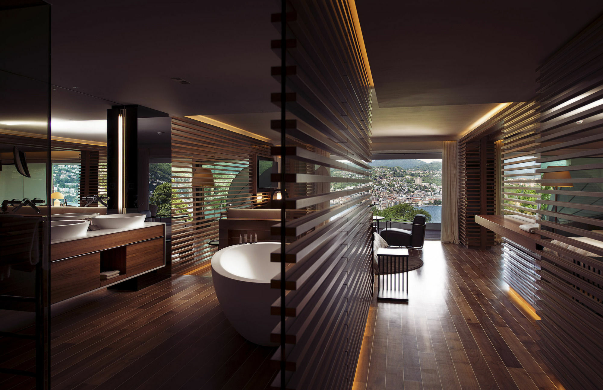 Hotel The View Lugano Paradiso Exterior foto