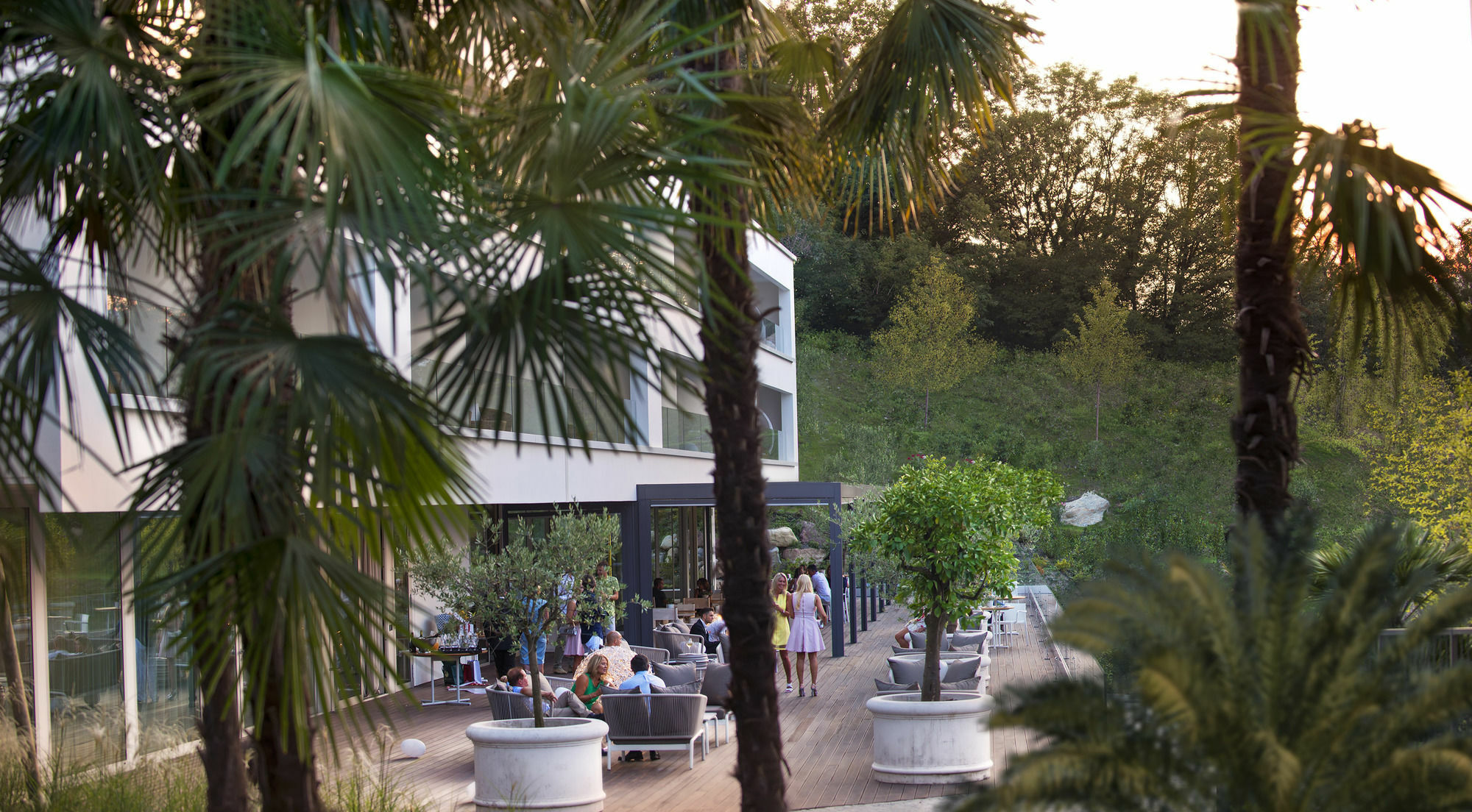 Hotel The View Lugano Paradiso Exterior foto