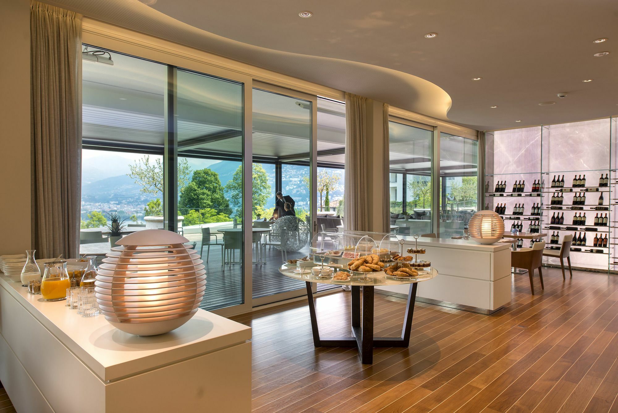 Hotel The View Lugano Paradiso Exterior foto