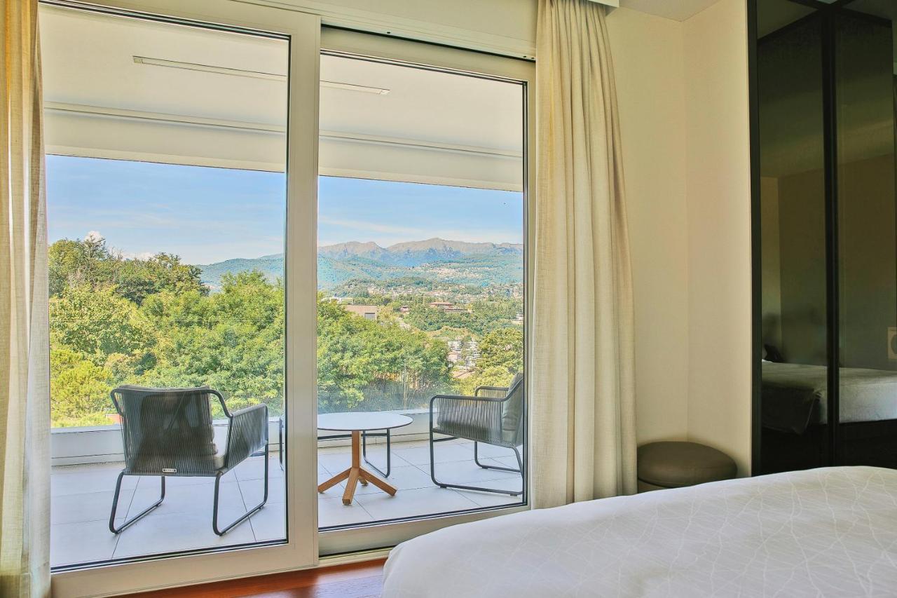 Hotel The View Lugano Paradiso Exterior foto